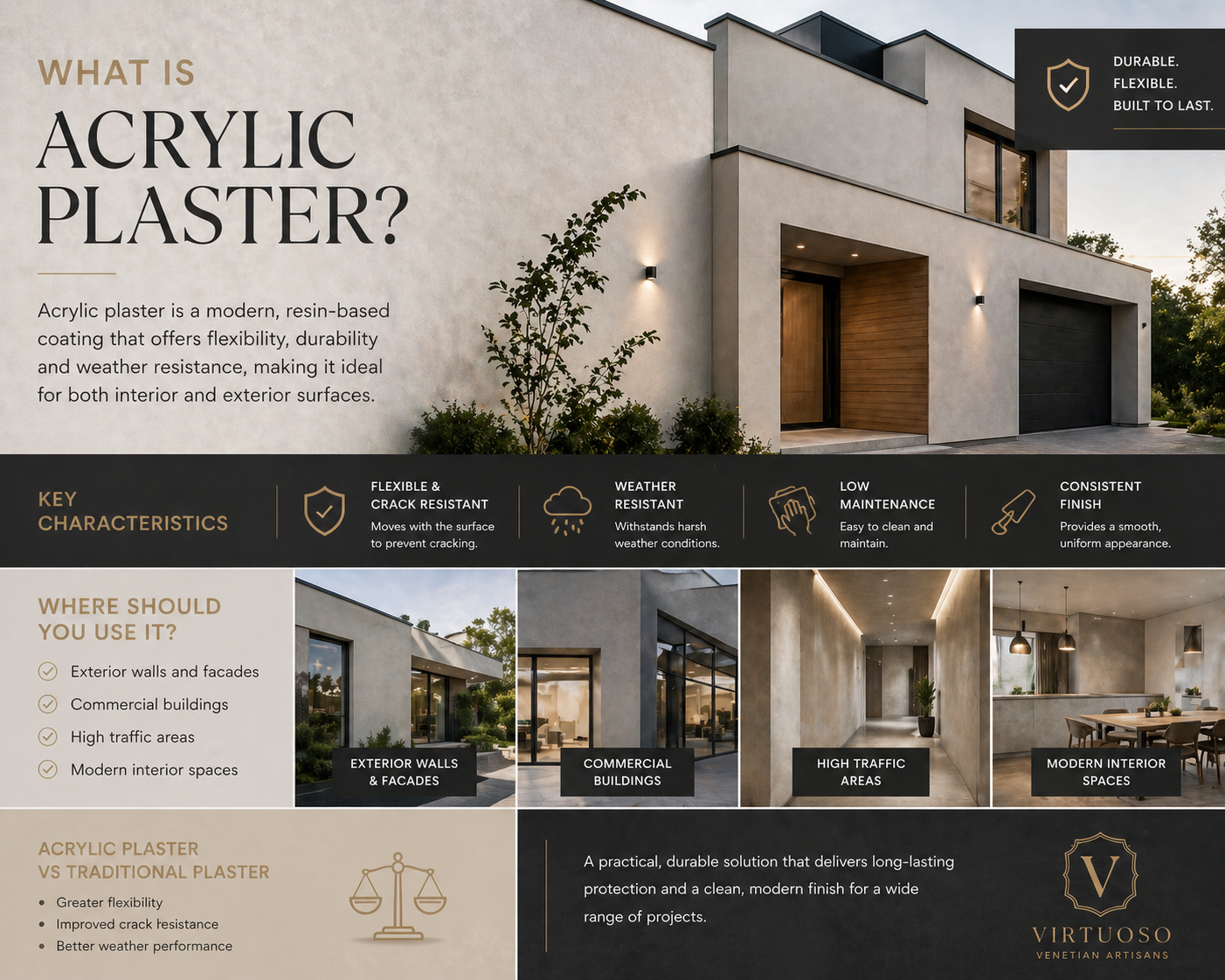 What Is Acrylic Plaster and Where Should You Use It?